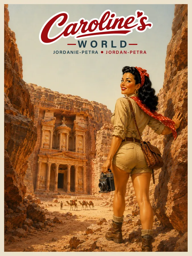 Caroline's World — Her journey in pictures