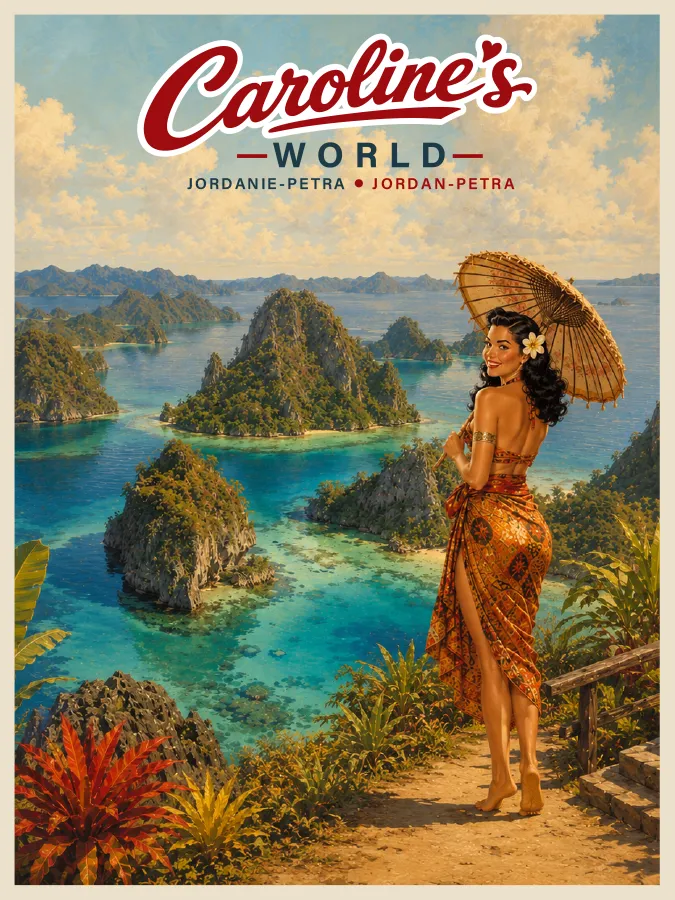 Caroline's World — Her journey in pictures