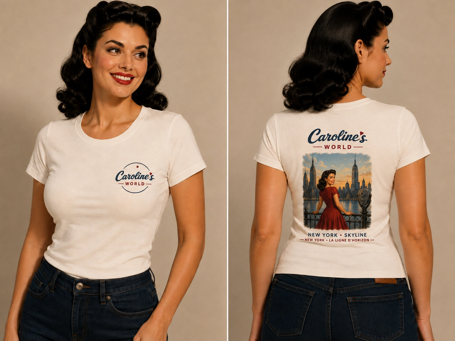 Caroline's World travel souvenir — New York Skyline