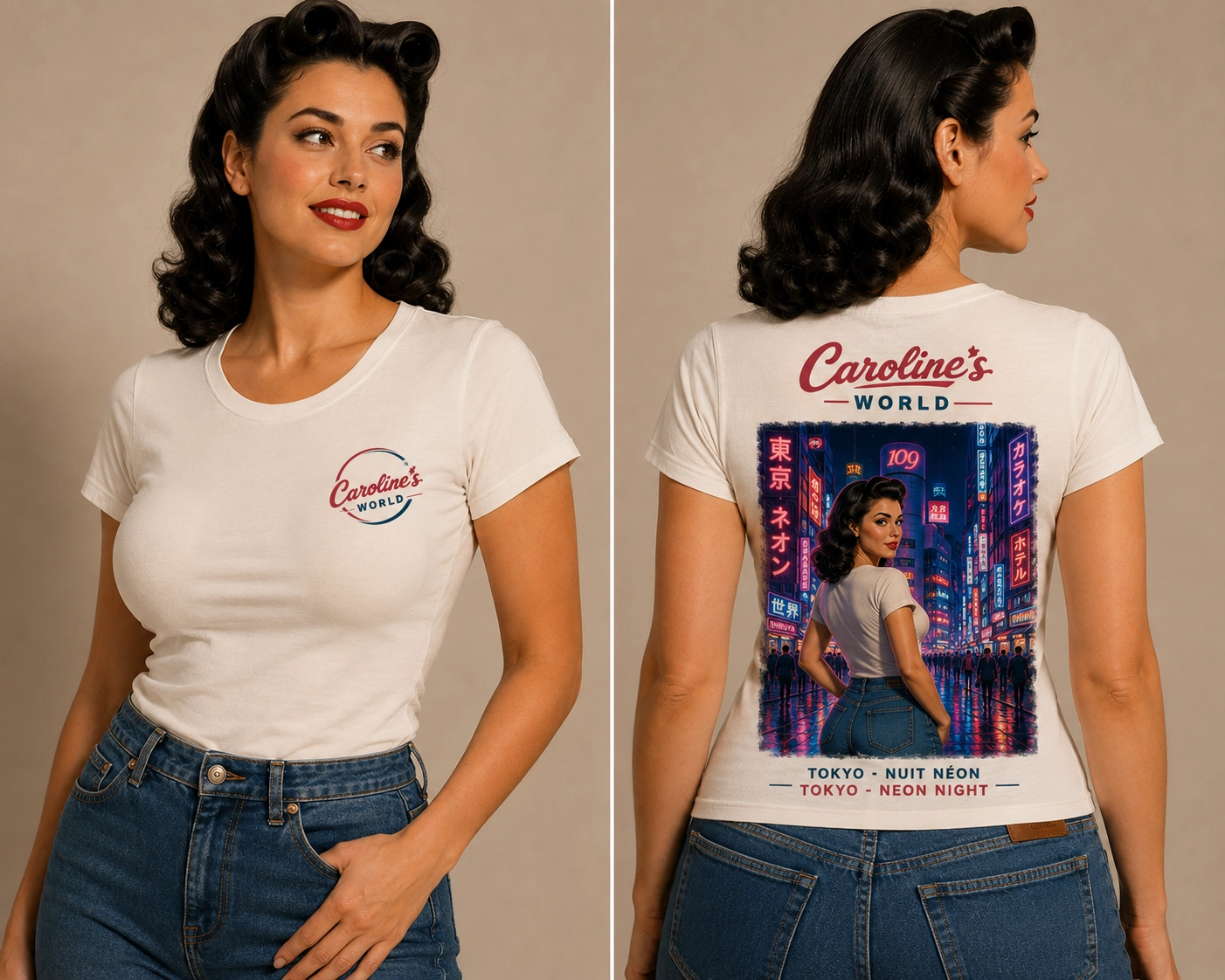 Caroline's World travel souvenir — Tokyo Neon