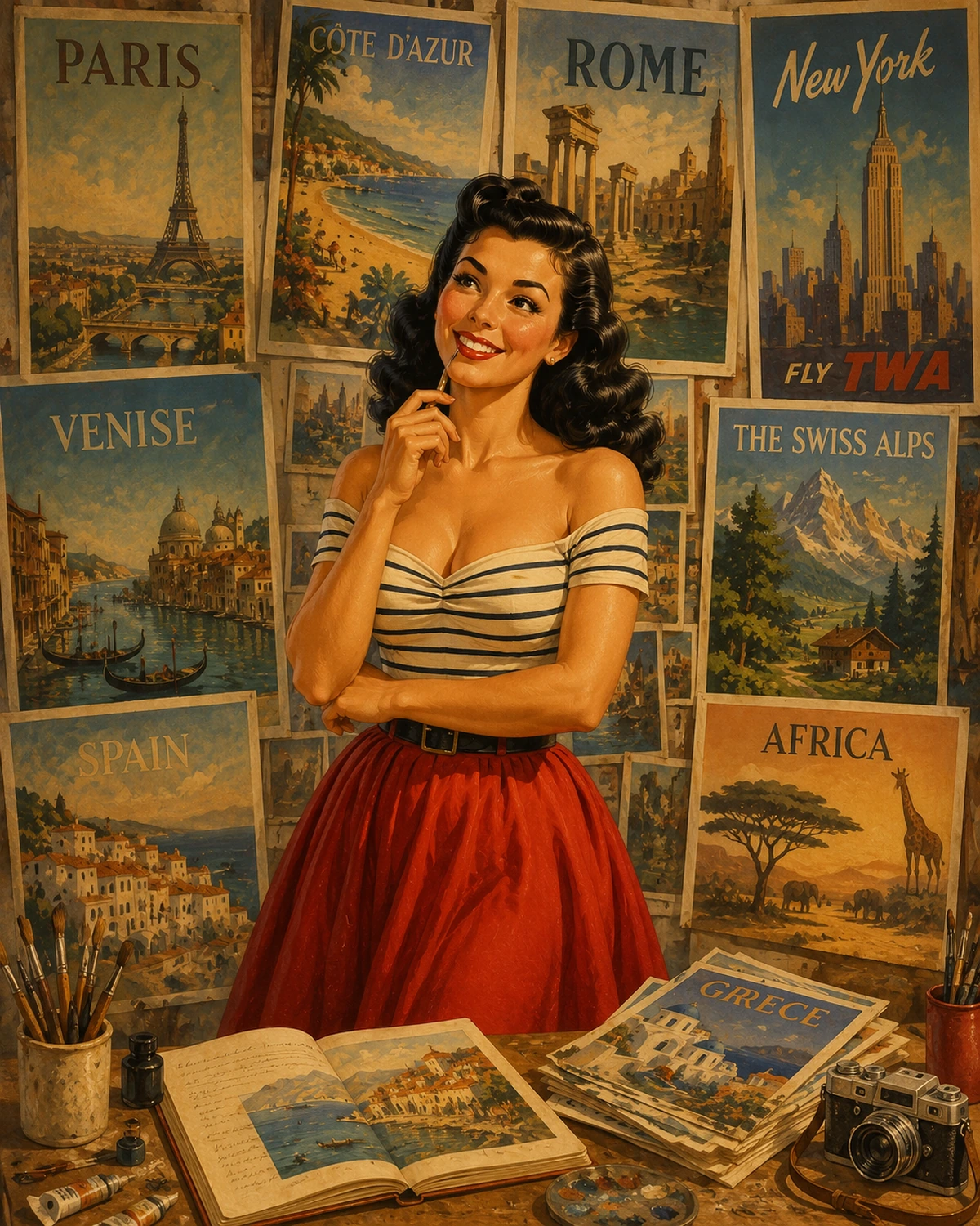 Caroline's World — The charm of a world that promised somewhere else