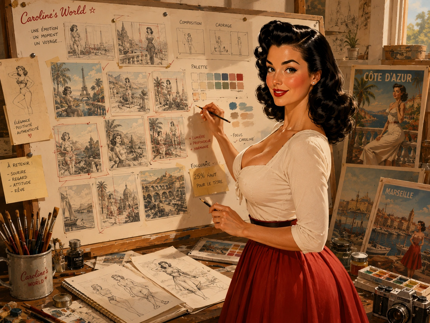 Caroline's World — 1. Find the story before the image