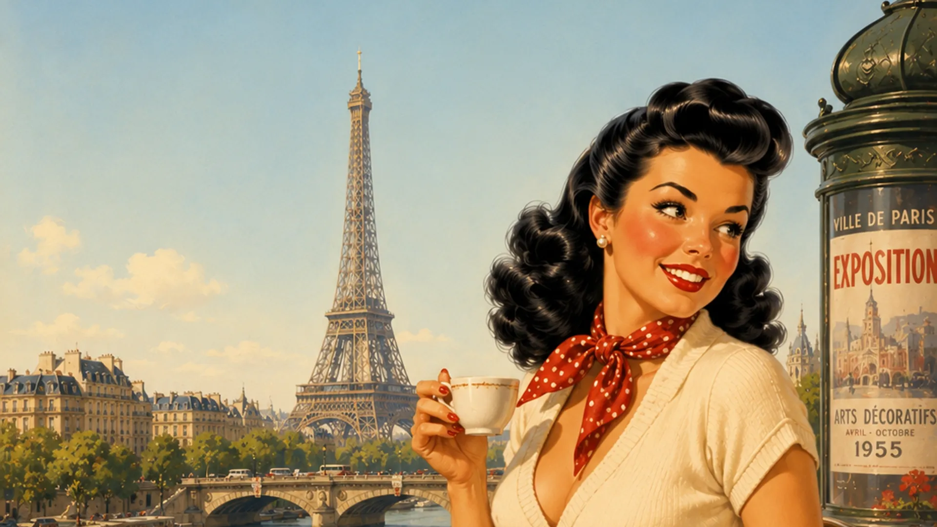 Caroline à New York aux États-Unis